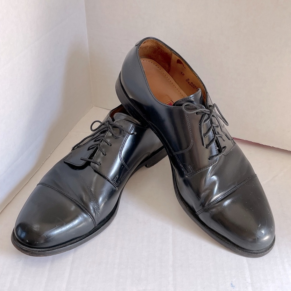 “COLE HAAN City” Men’s Black Leather Shoe, Size 12